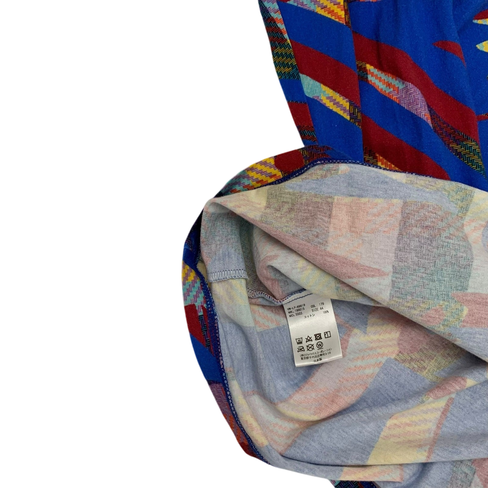 Vivienne Westwood Graphic Long Sleeve Blue Multicolour (Fits M-L)