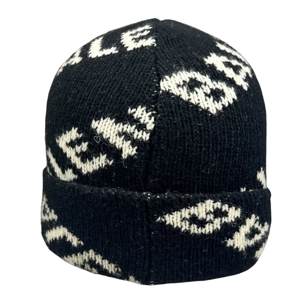 Balenciaga All-Over Logo Beanie