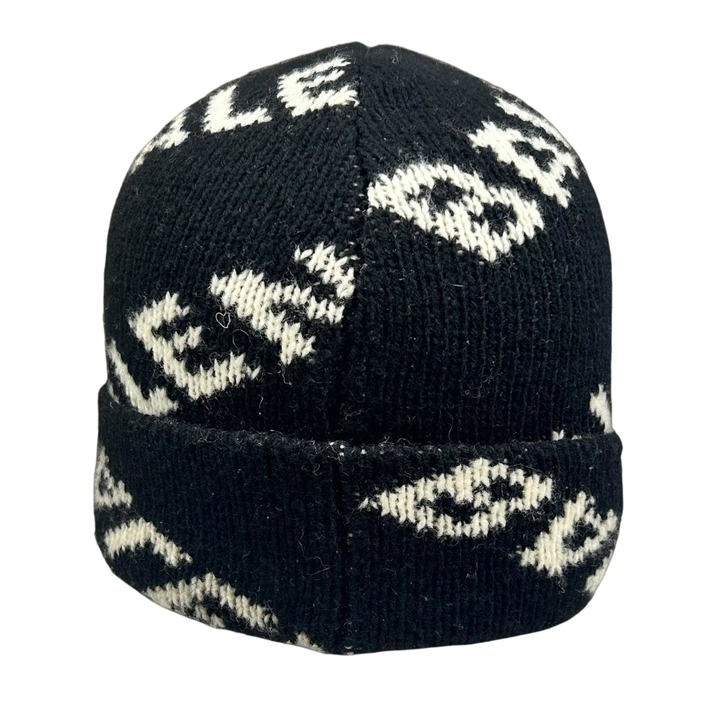 Balenciaga All-Over Logo Beanie