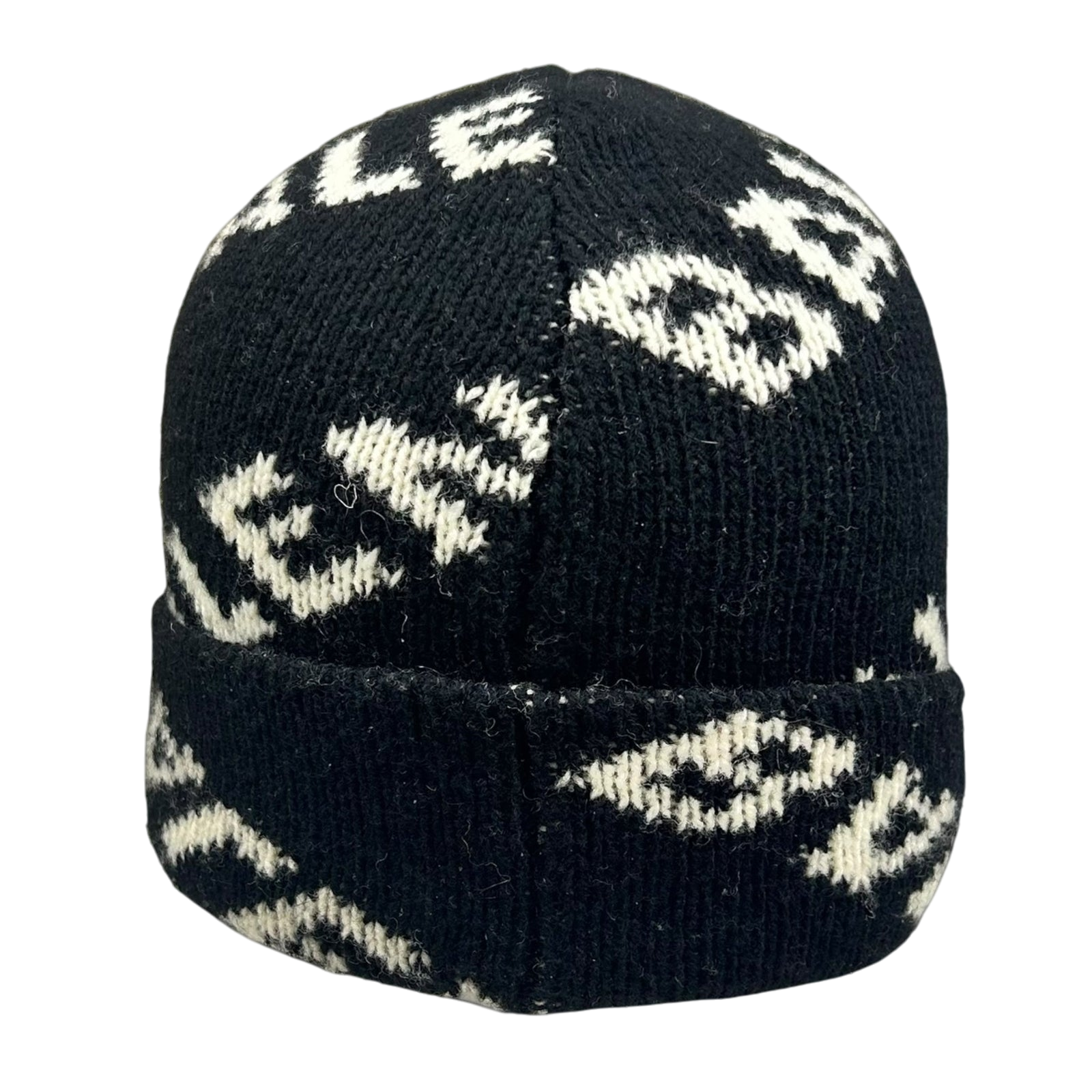 Balenciaga All-Over Logo Beanie