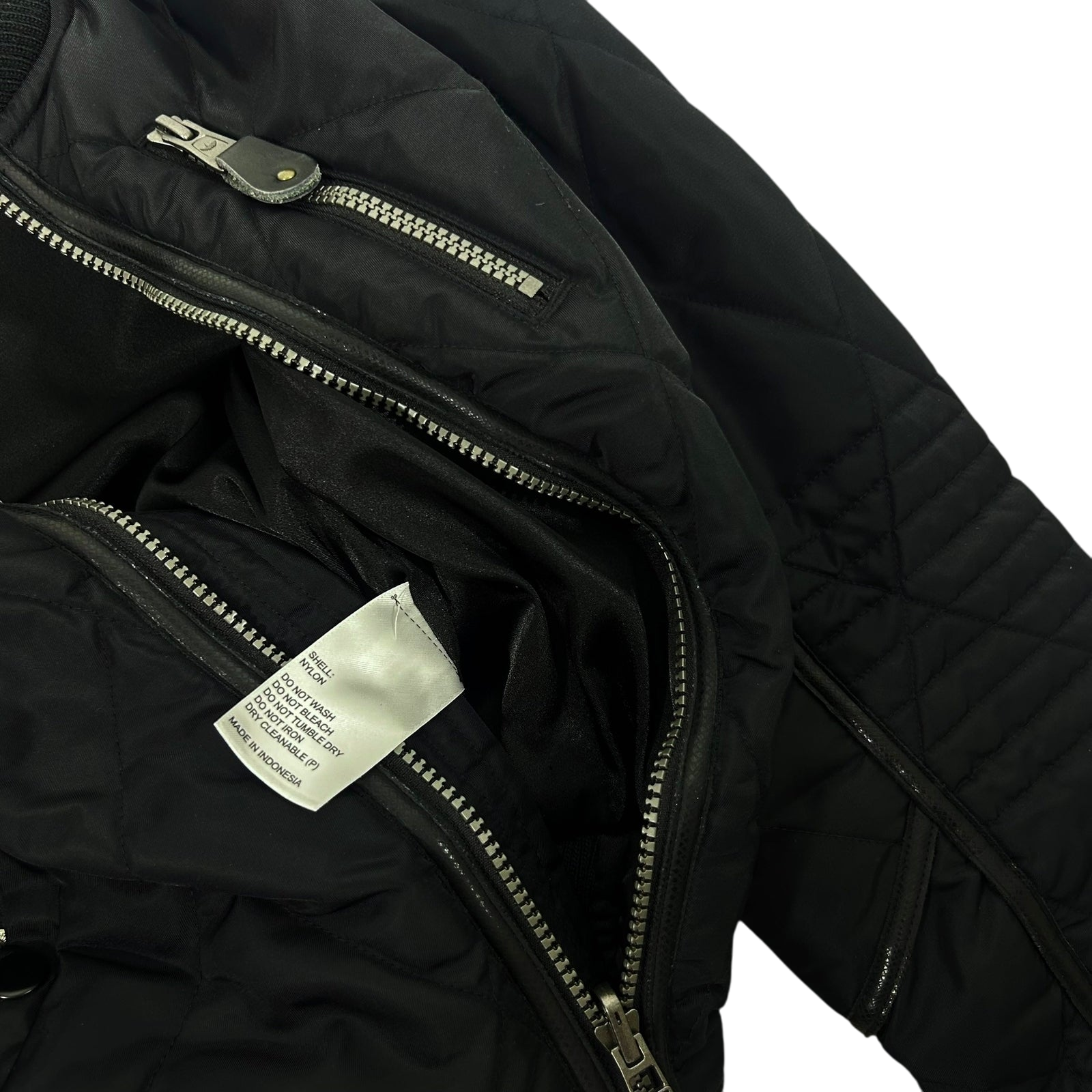 Rare Adidas x Jeremy Scott Quilted Bomber Jacket Black (Size S Womens)