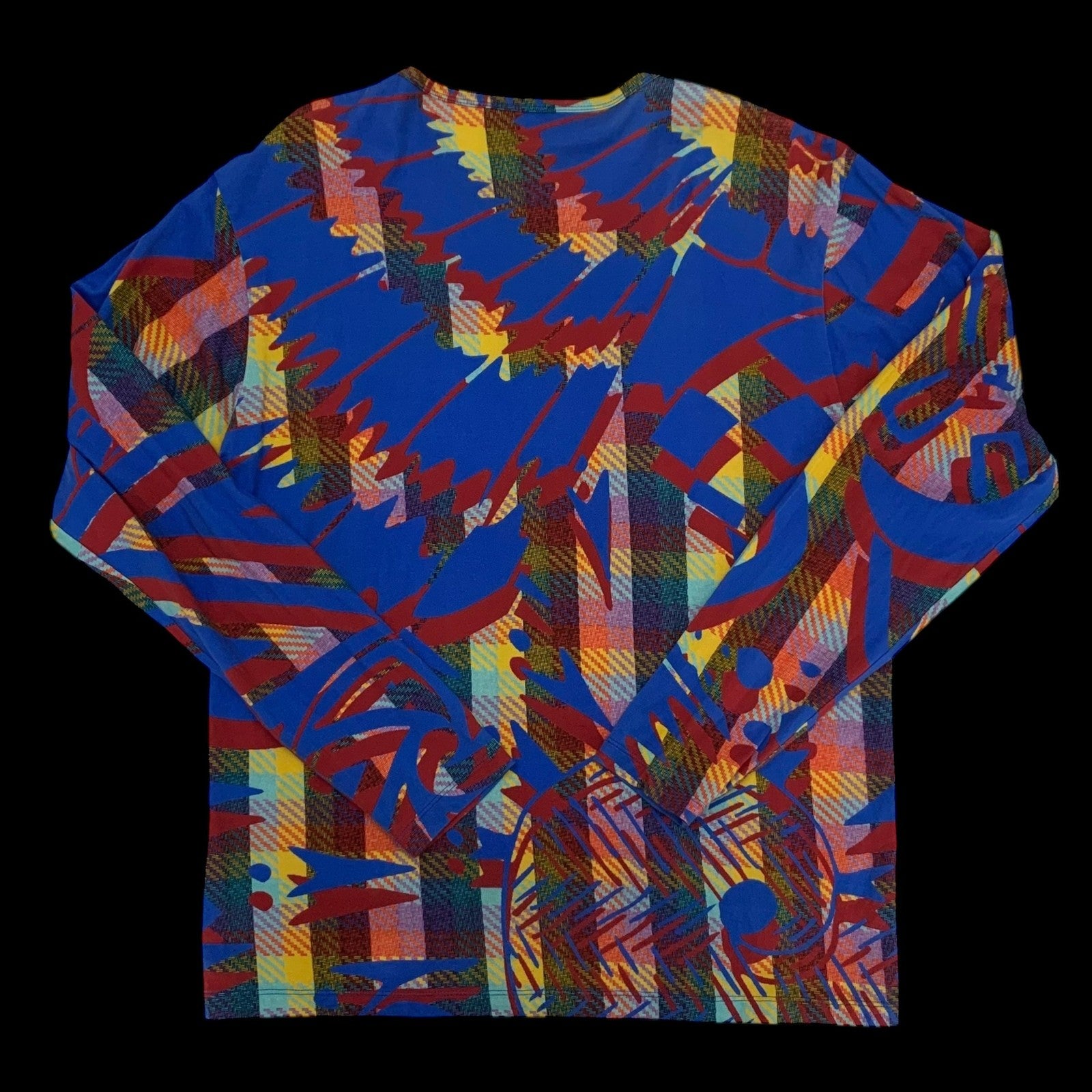 Vivienne Westwood Graphic Long Sleeve Blue Multicolour (Fits M-L)