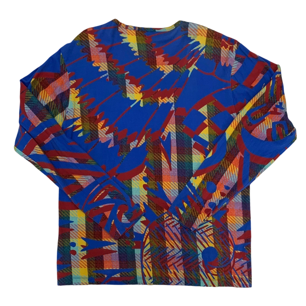 Vivienne Westwood Graphic Long Sleeve Blue Multicolour (Fits M-L)