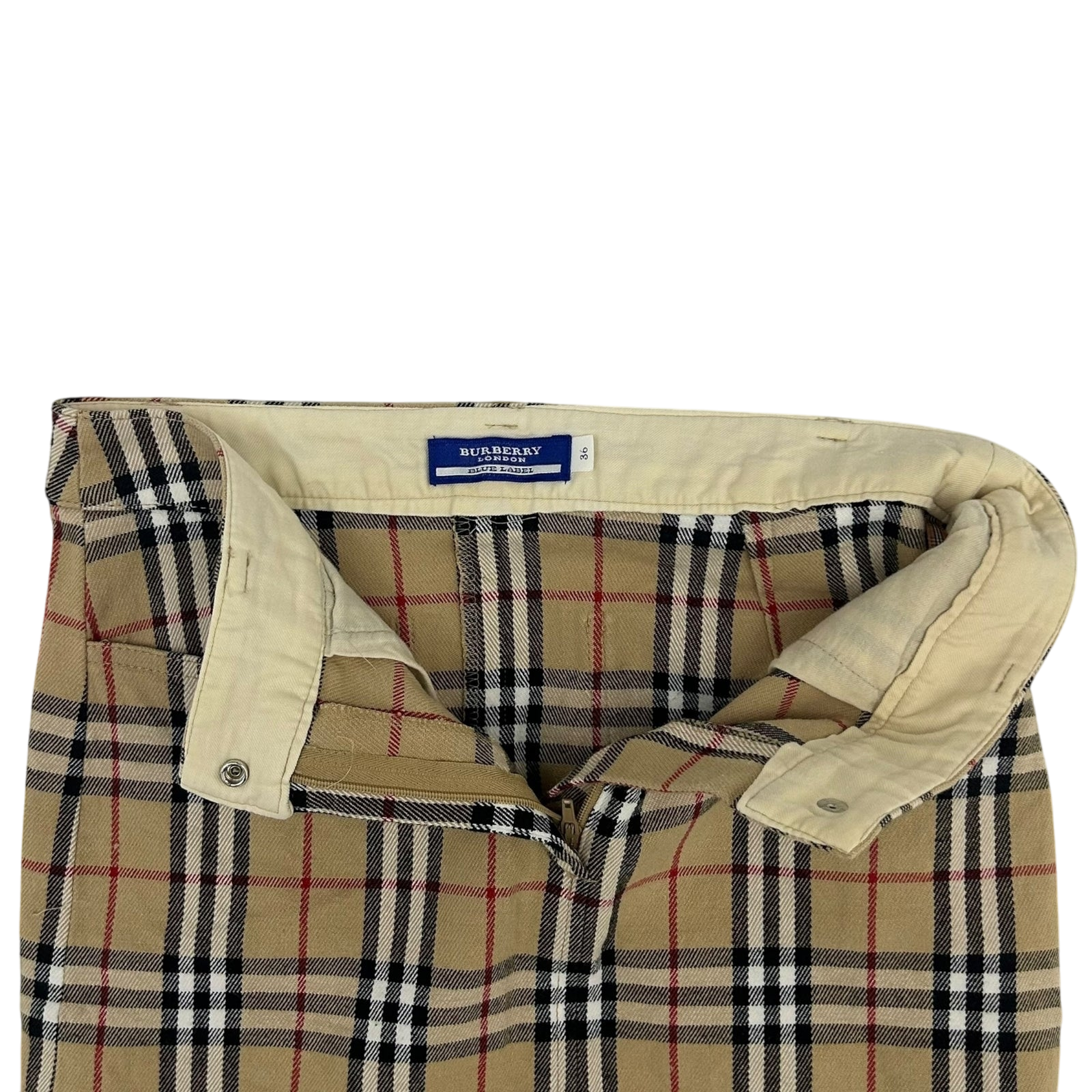 Burberry Vintage Nova Check Skirt (Size Fits 27")