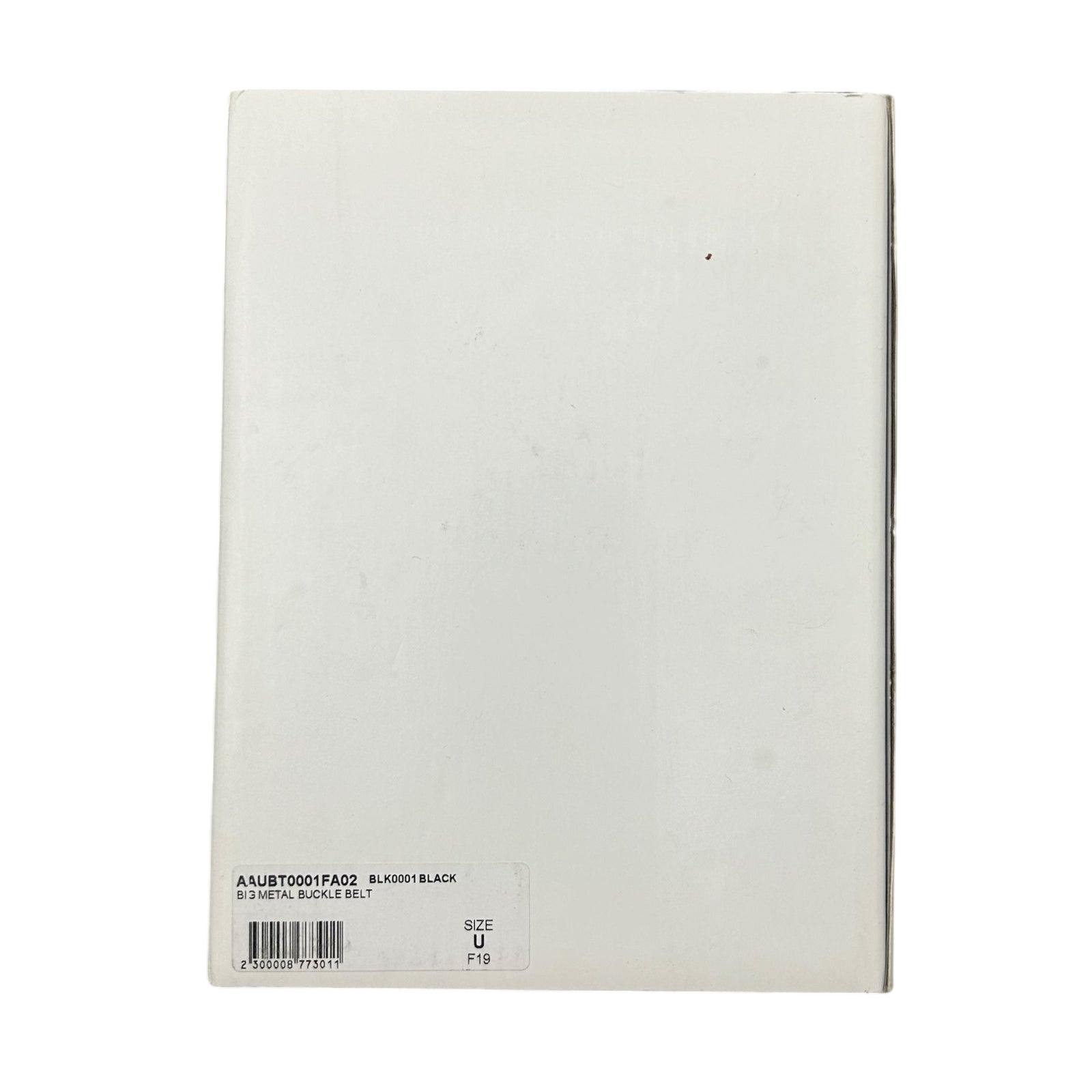 1017 ALYX 9SM Clasp Roller Coaster Belt Black