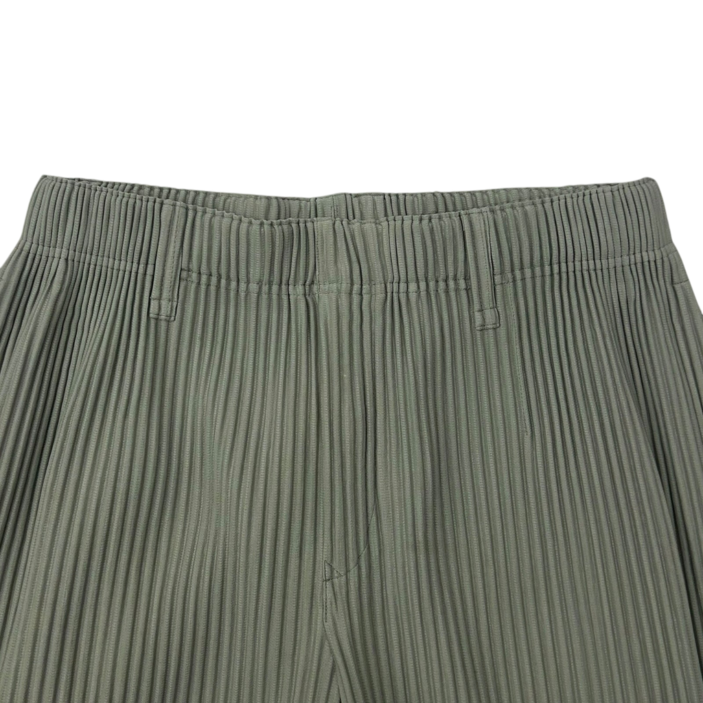 Issey Miyake Homme Plisse JF209 Pleated Wide Pants Grey (Fits M-L)