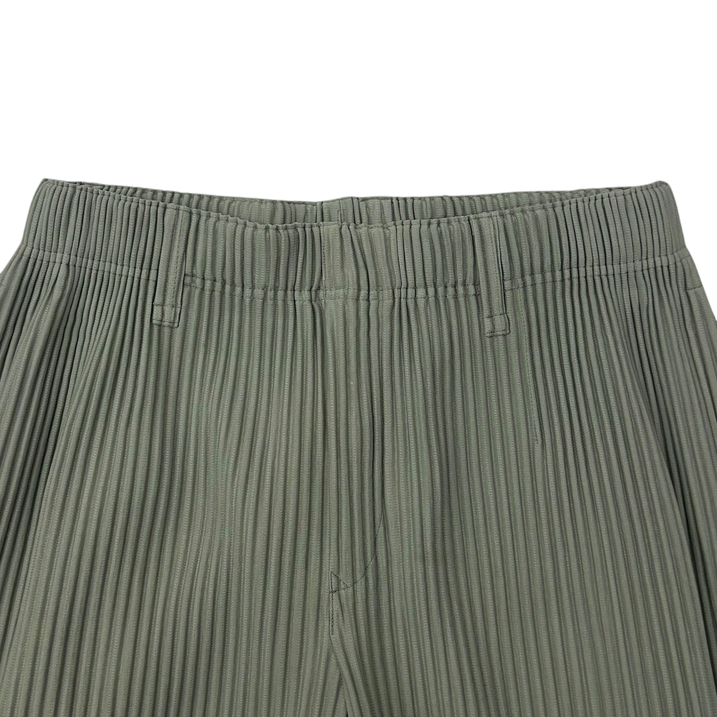 Issey Miyake Homme Plisse JF209 Pleated Wide Pants Grey (Fits M-L)