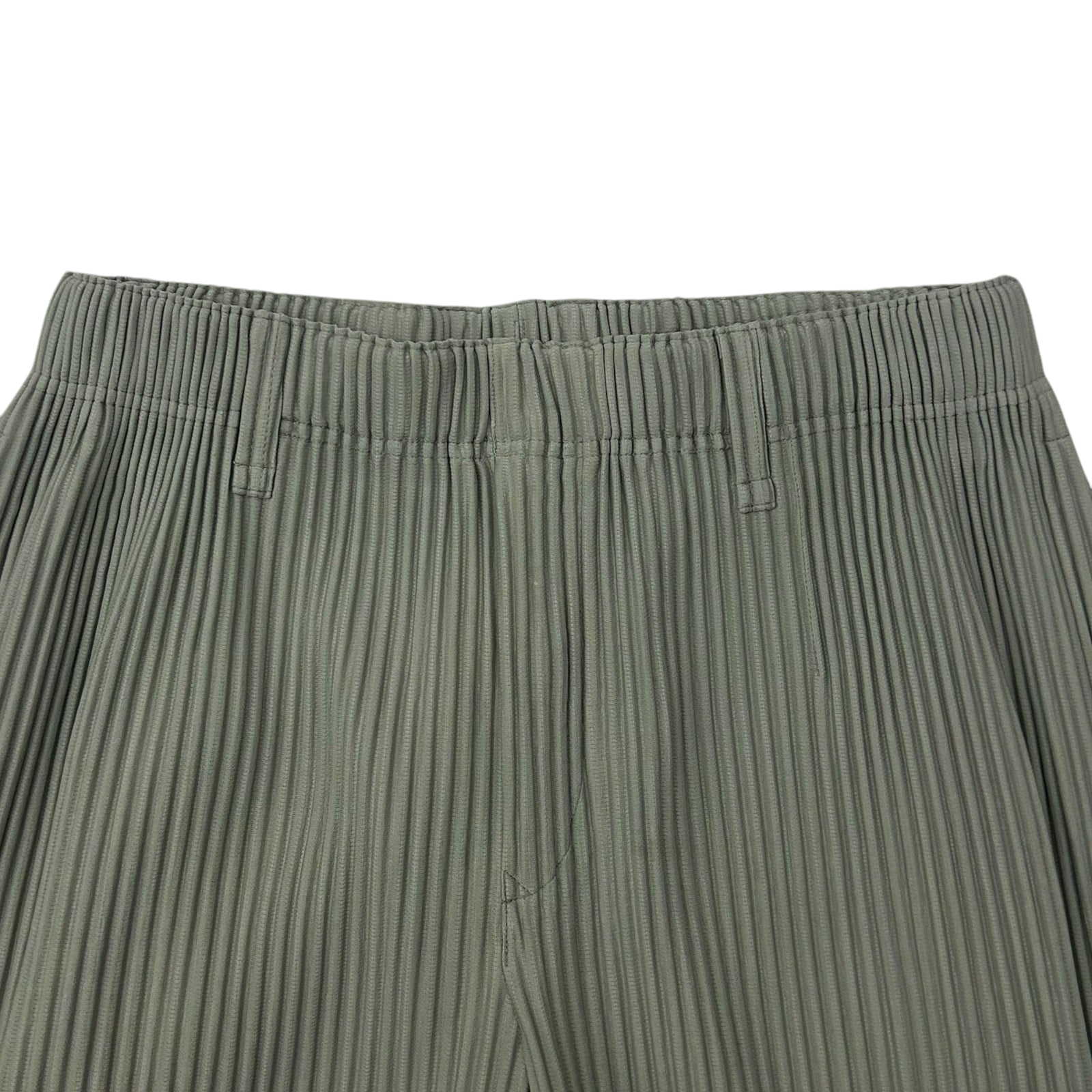 Issey Miyake Homme Plisse JF209 Pleated Wide Pants Grey (Fits M-L)