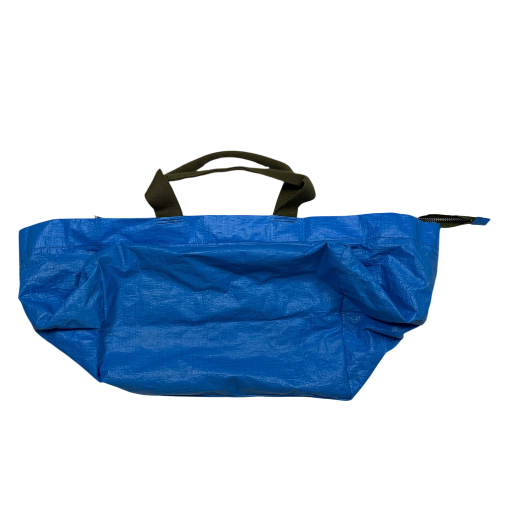 Comme des Garçons Homme Oversized Logo Tote Bag Blue