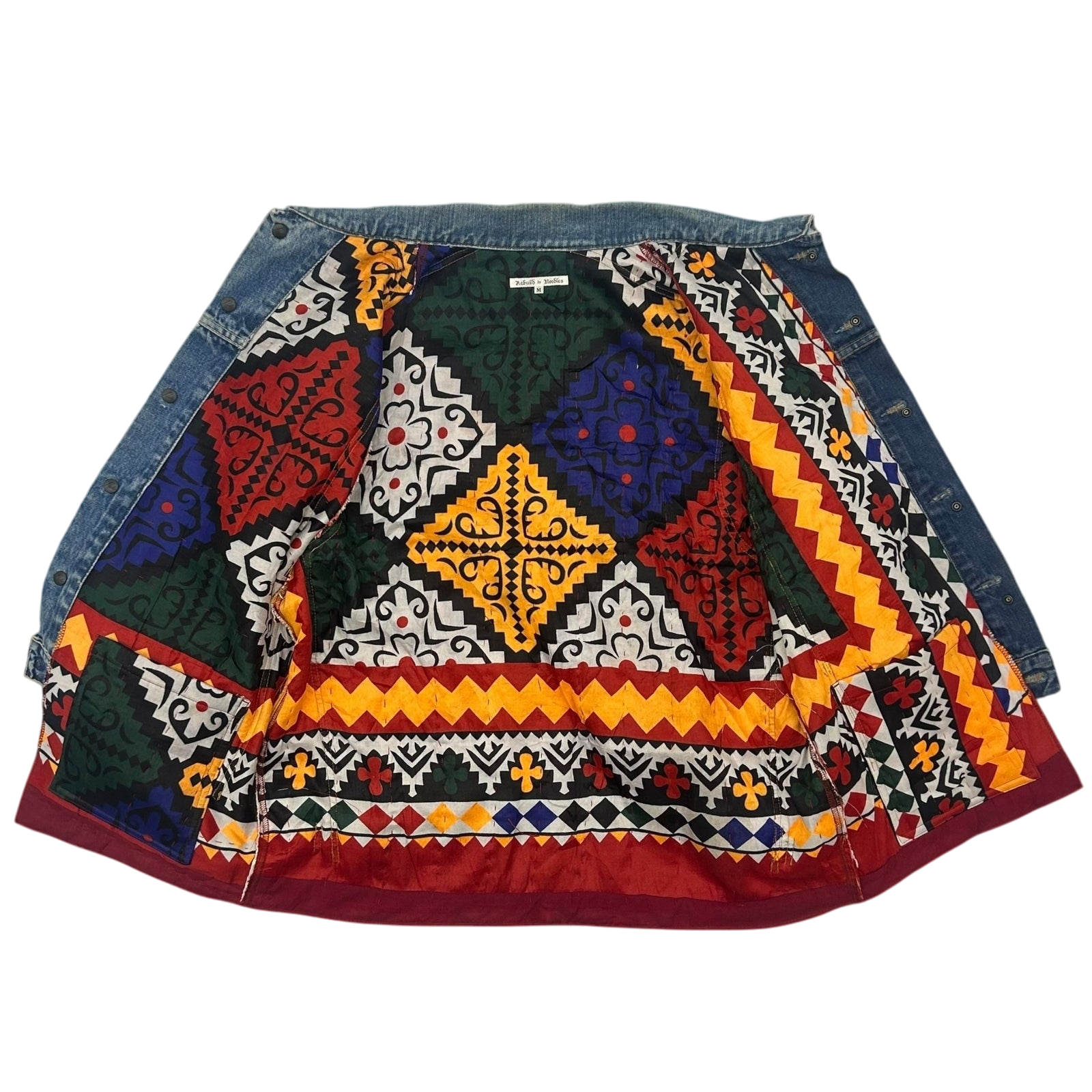 Needles Rebuild Patchwork Denim Jacket (Fits L/XL)