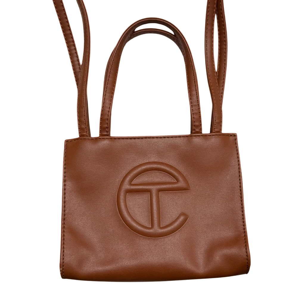 Telfar Small Shopping Bag Brown