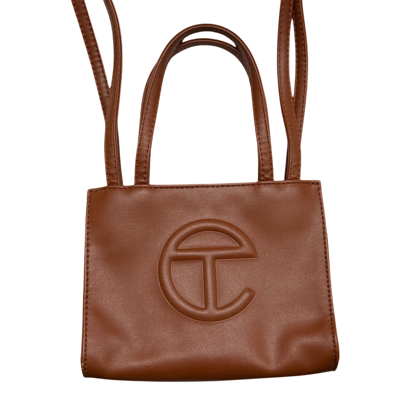 Telfar Small Shopping Bag Brown