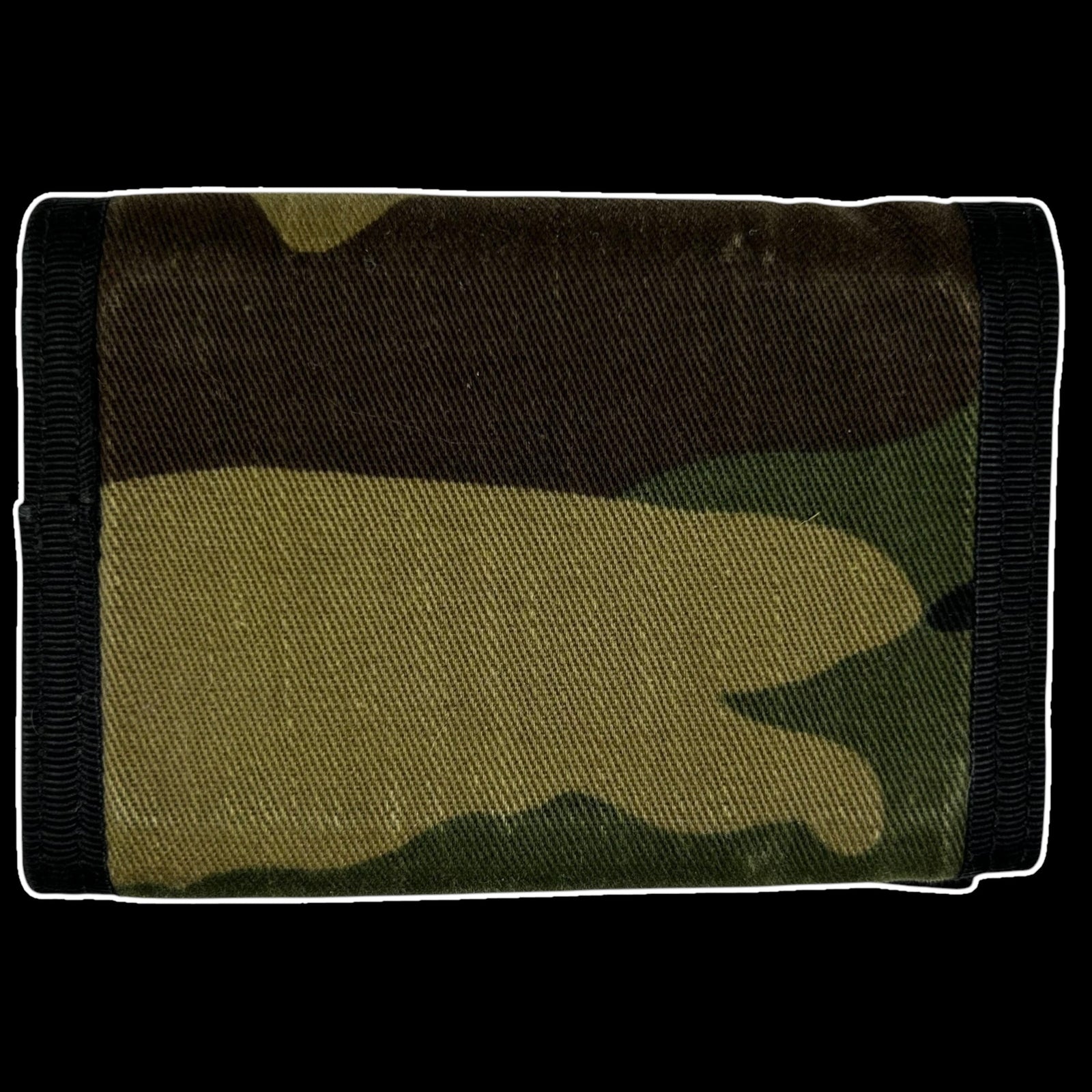 Saint Laurent Green Camouflage Trifold Wallet