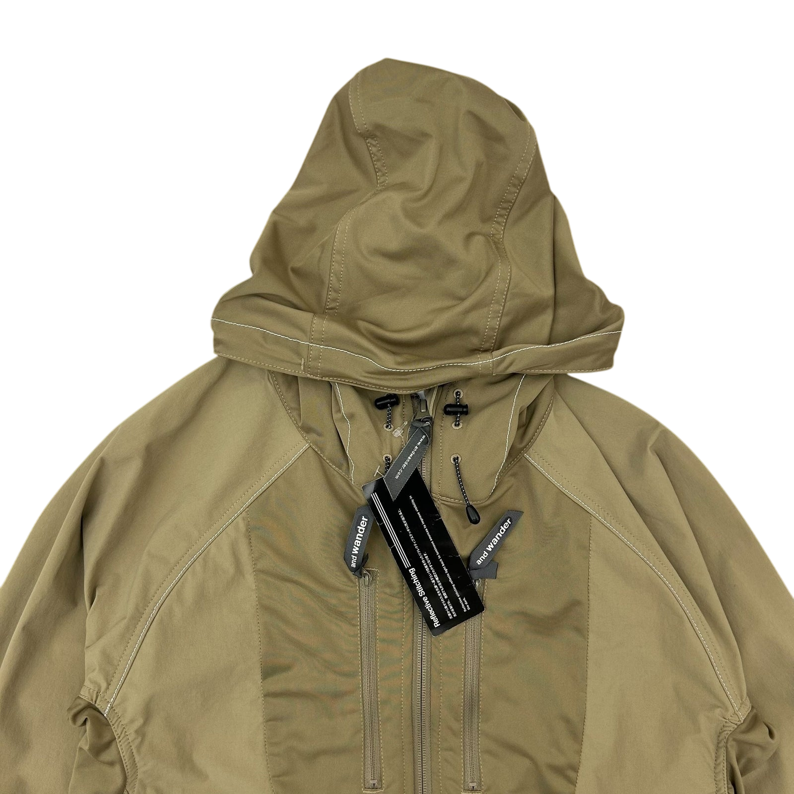 And Wander Trek 2 Jacket Beige(Fits M/L)