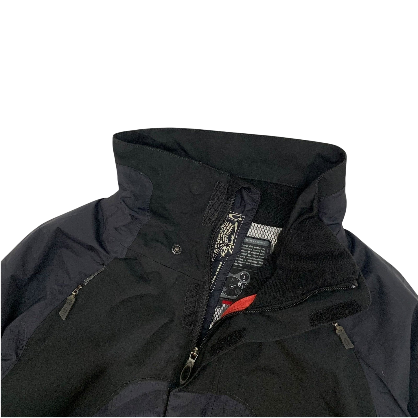 Oakley 2000s Nitro Fuel 2 Tactical Field Shell Jacket Navy/Black (Fits XS)