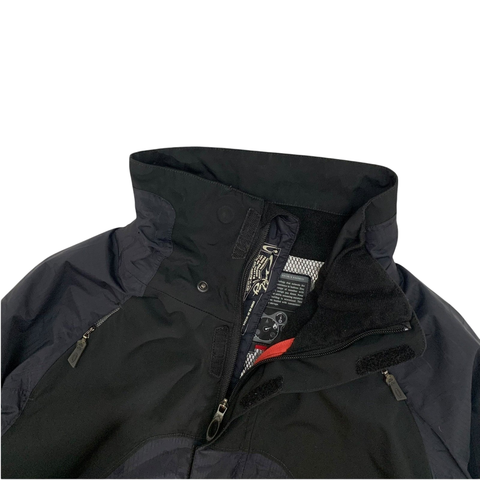 Oakley 2000s Nitro Fuel 2 Tactical Field Shell Jacket Navy/Black (Fits XS)