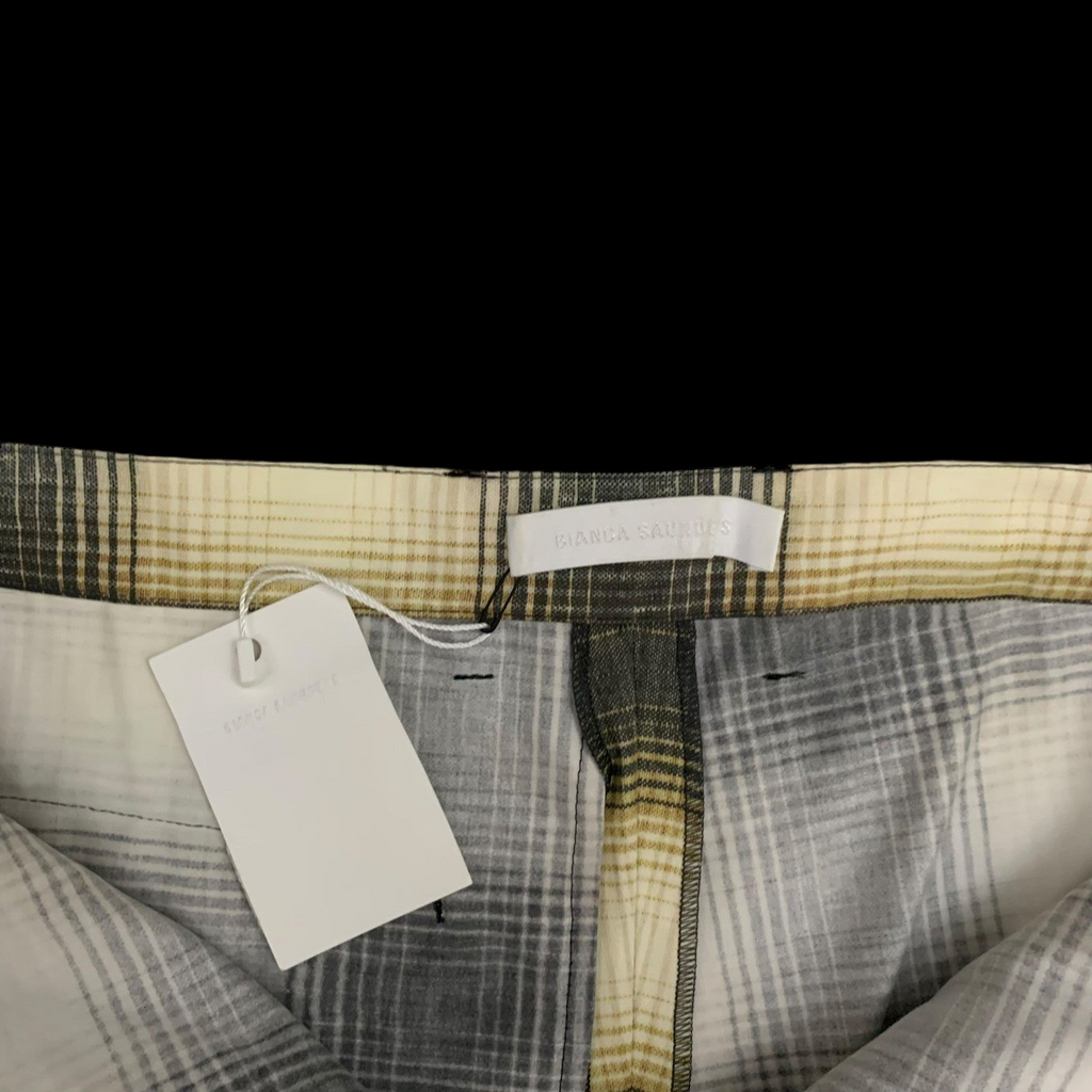 Bianca Saunders SS22 Optitcal Check Trousers (Size L)