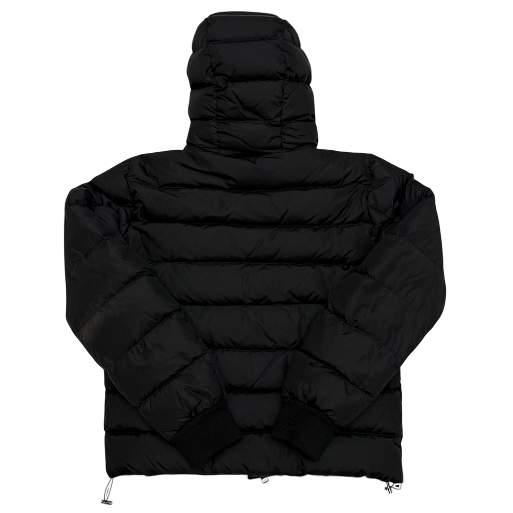 Moncler Aubert Hooded Down Jacket Matte Black (fits M)