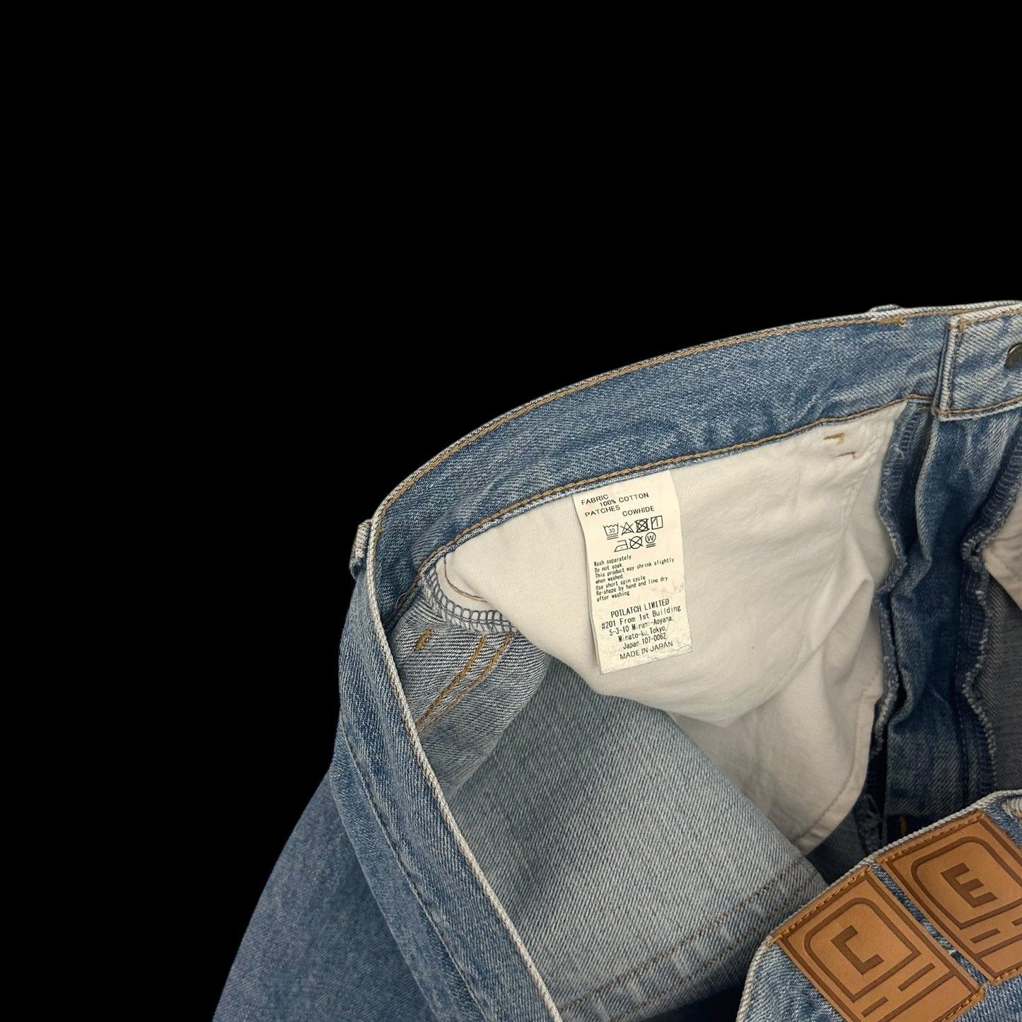 Cav Empt Light Wash Denim Jeans
