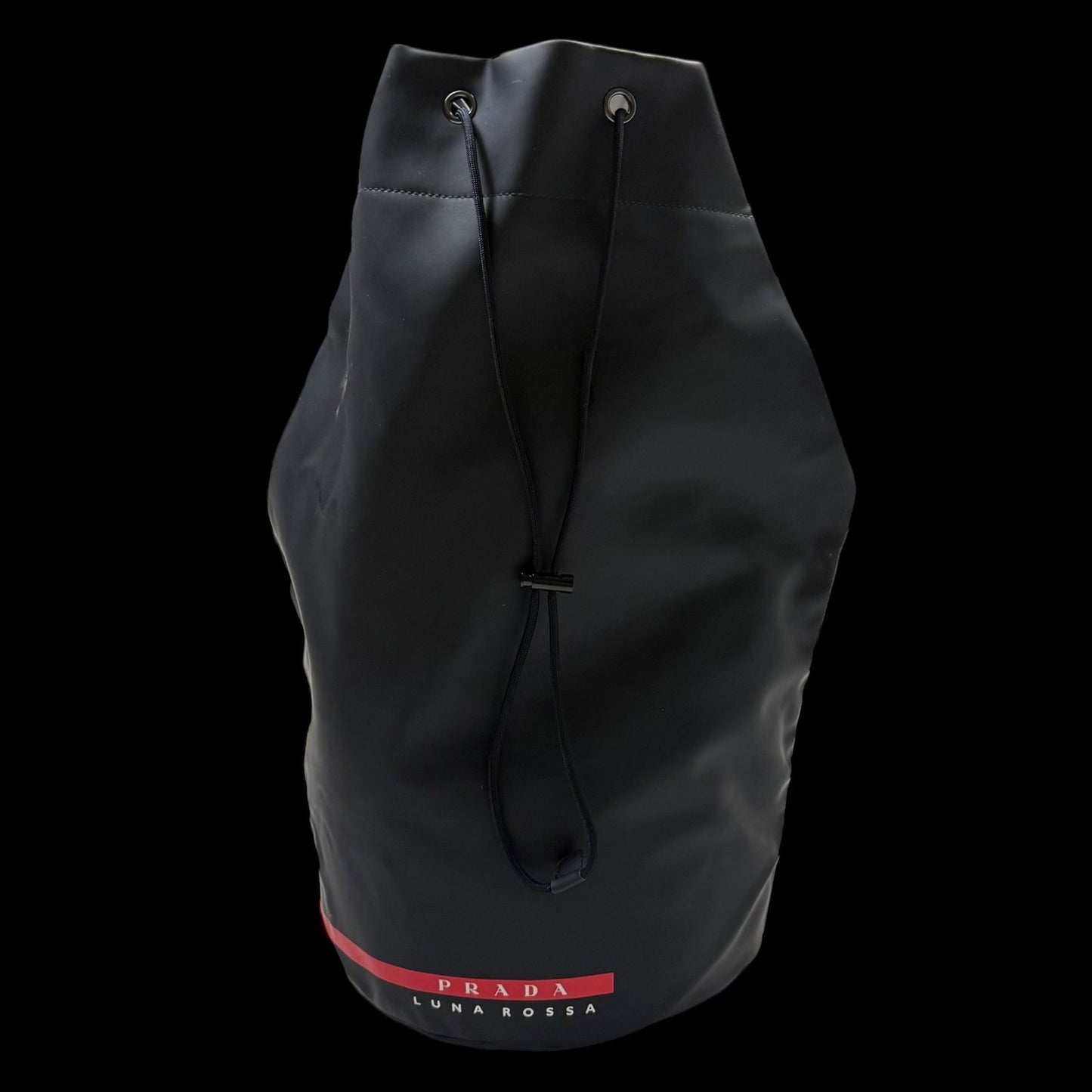 Prada Luna Rossa Sailing Shoulder Bag Navy