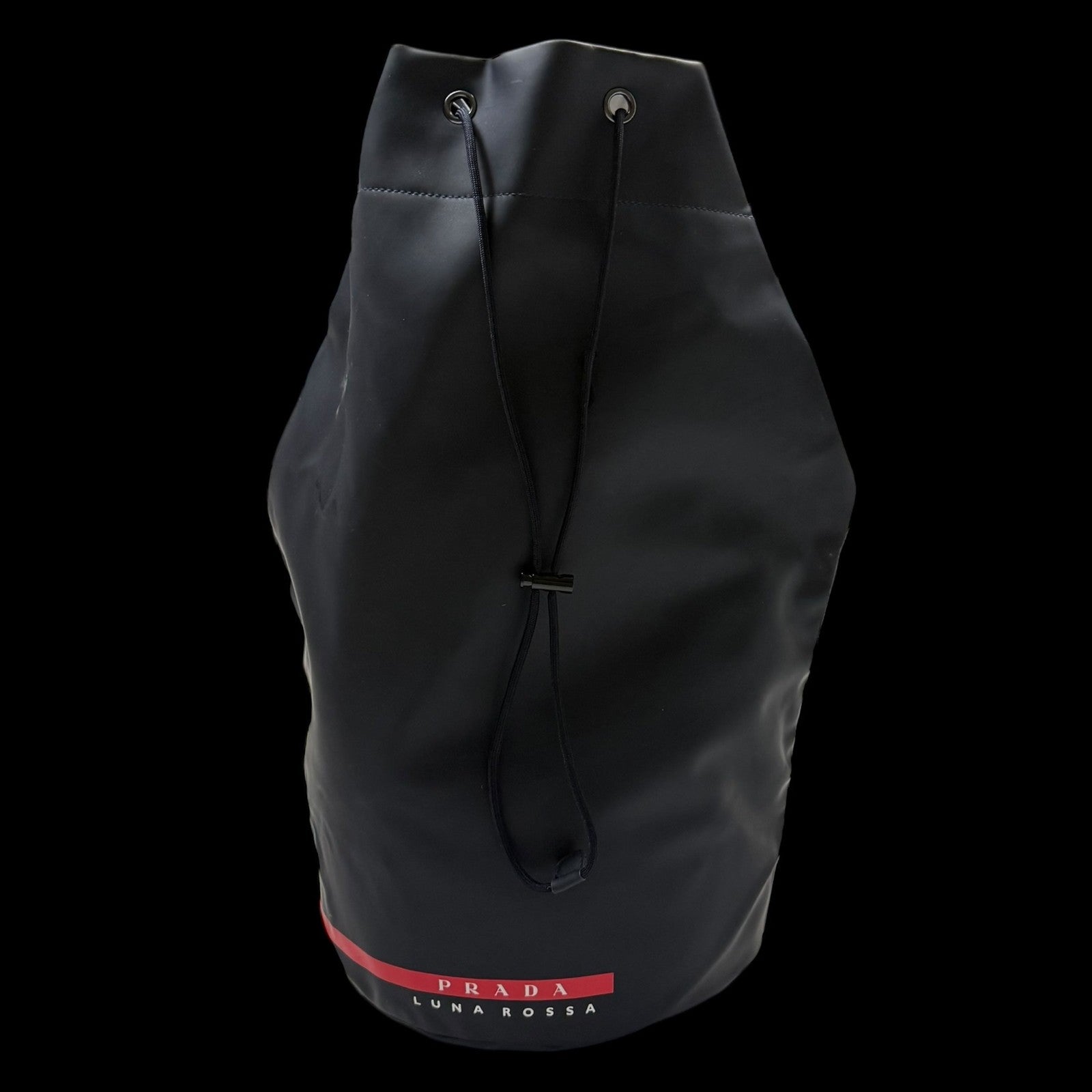 Prada Luna Rossa Sailing Shoulder Bag Navy