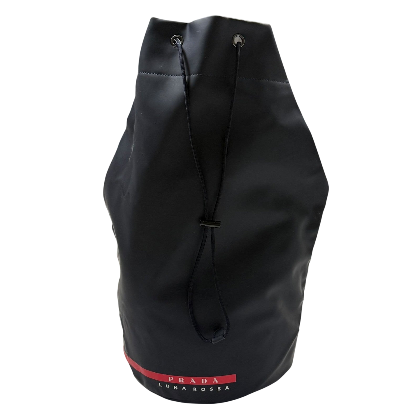 Prada Luna Rossa Sailing Shoulder Bag Navy