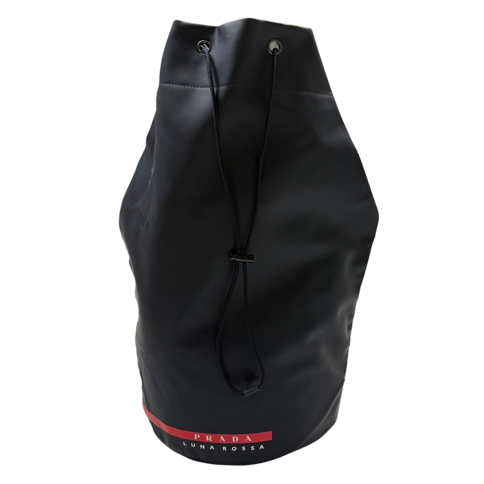 Prada Luna Rossa Sailing Shoulder Bag Navy