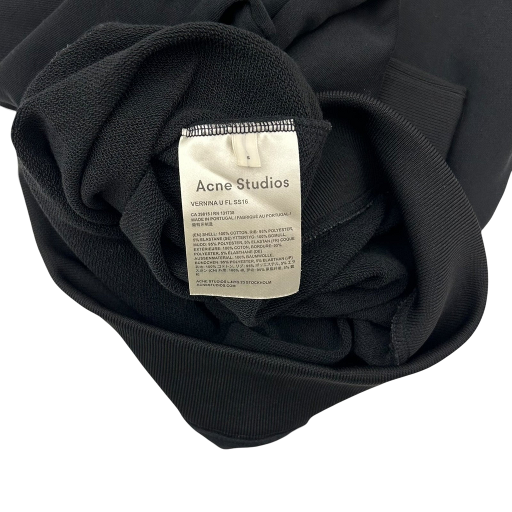 SS16 Acne Studios Vernina Sweater Black (Size S)