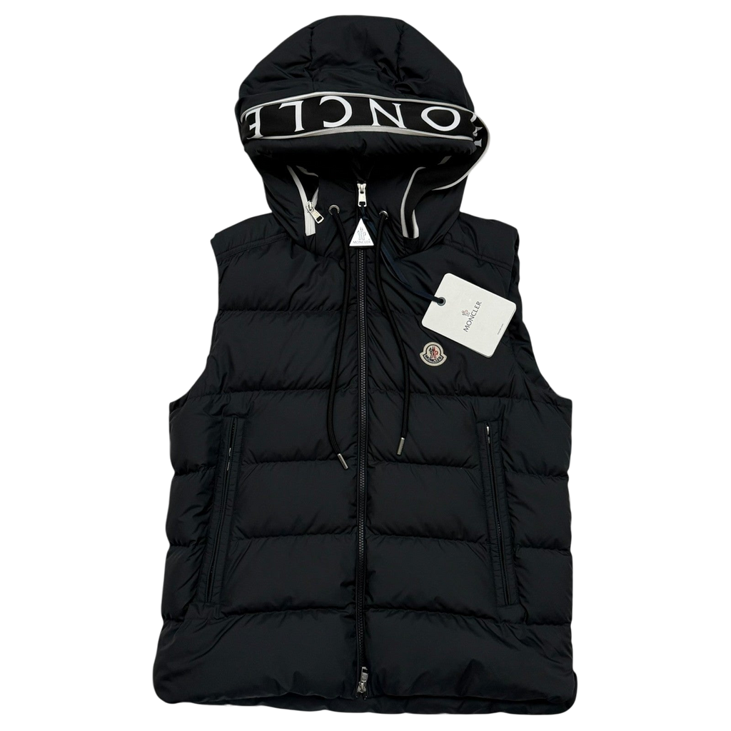 Moncler Cardamine Down Vest Black (Fits M-L)