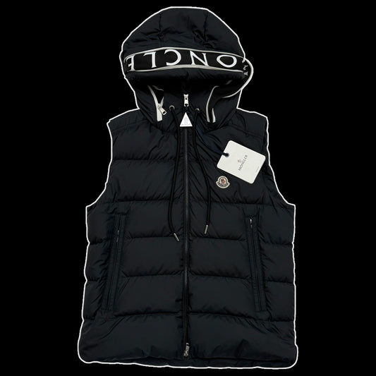 Moncler Cardamine Down Vest Black (Fits M-L)