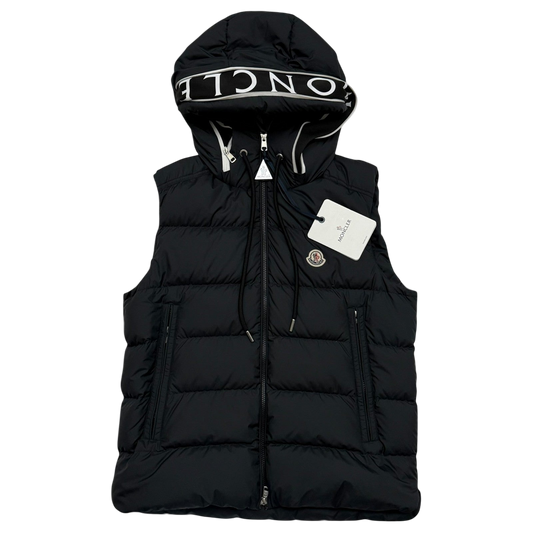 Moncler Cardamine Down Vest Black (Fits M-L)