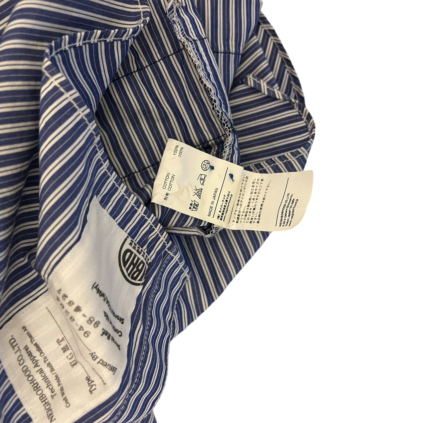 Neighbourhood SS11 Para Long-sleeve Button-Up Shirt (Fits M-L)