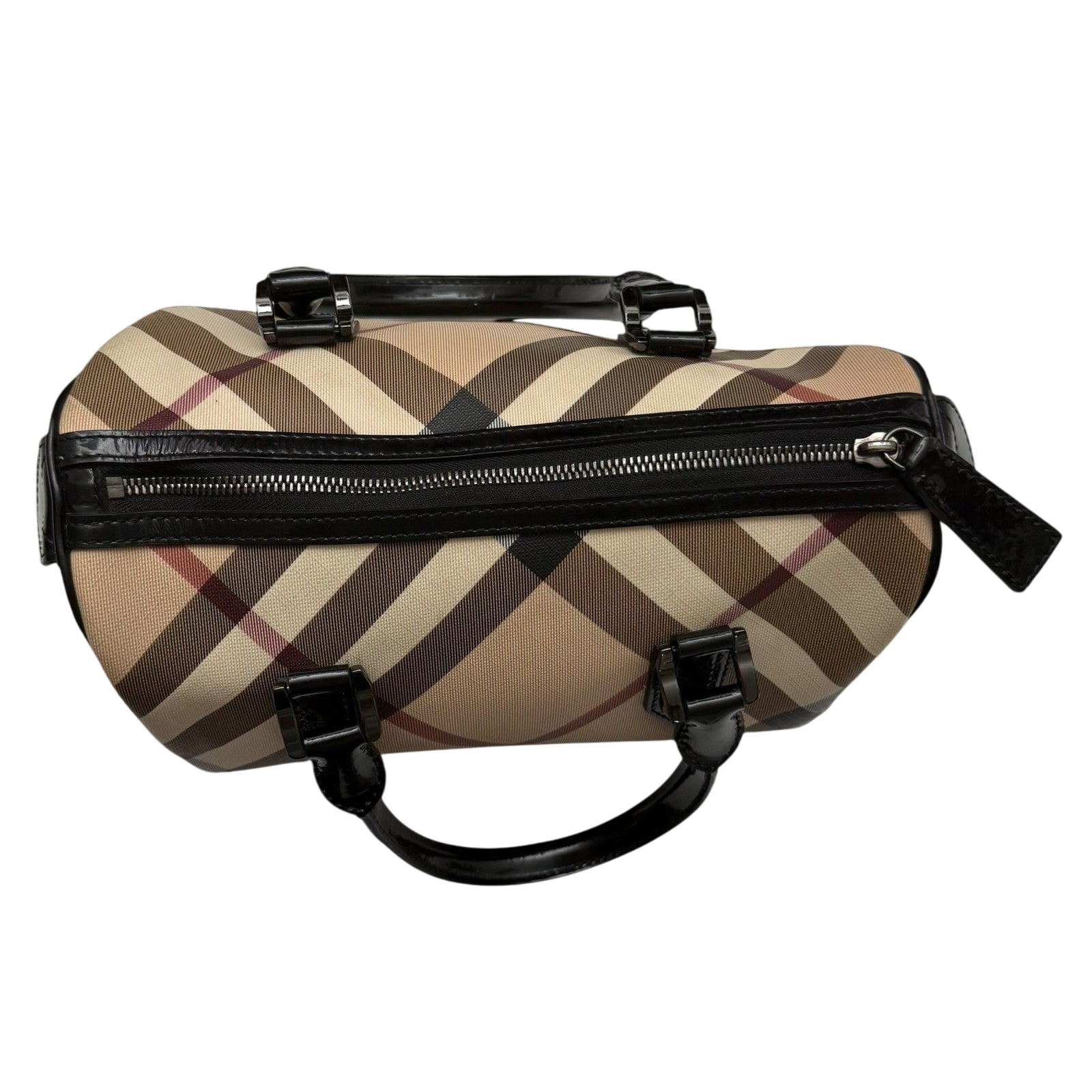 Burberry Nova Check PVC Chester Boston Bag