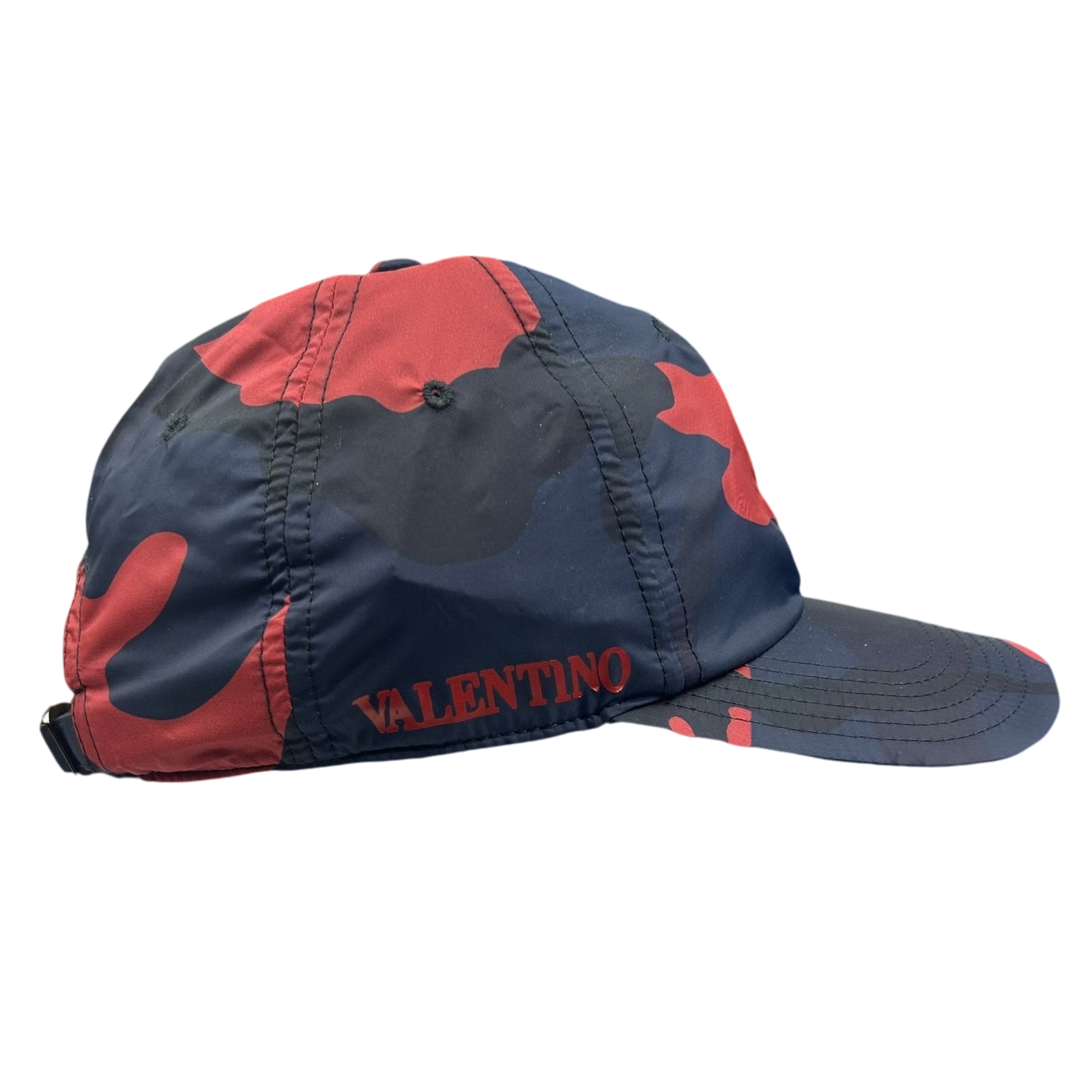 Valentino Garavani Camouflage-Print Shell Baseball Cap