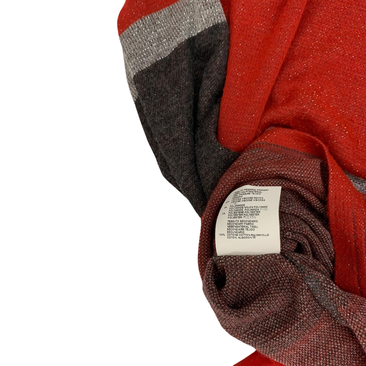 Vivienne Westwood Man Striped Knit Collared Shirt (Size M)