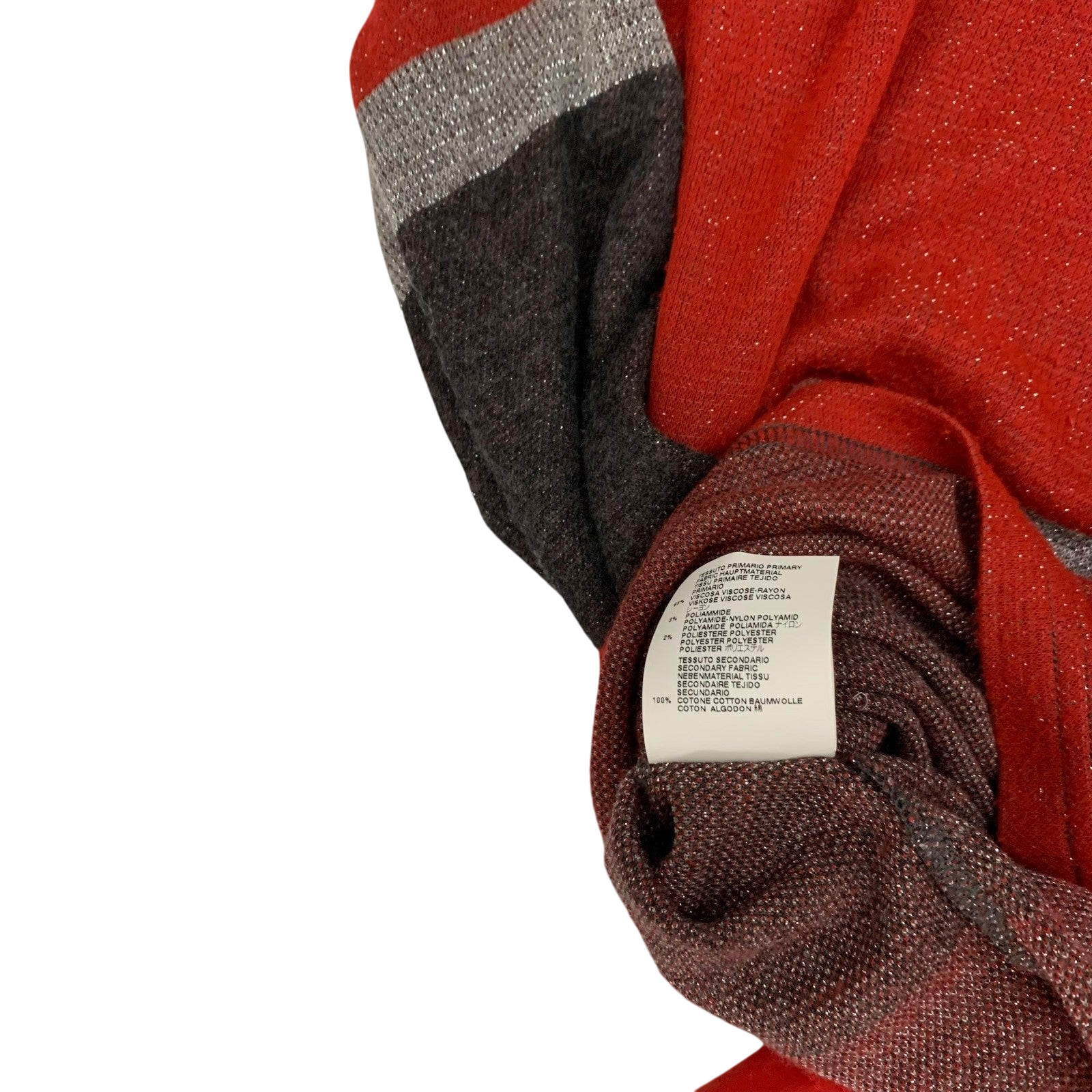 Vivienne Westwood Man Striped Knit Collared Shirt (Size M)