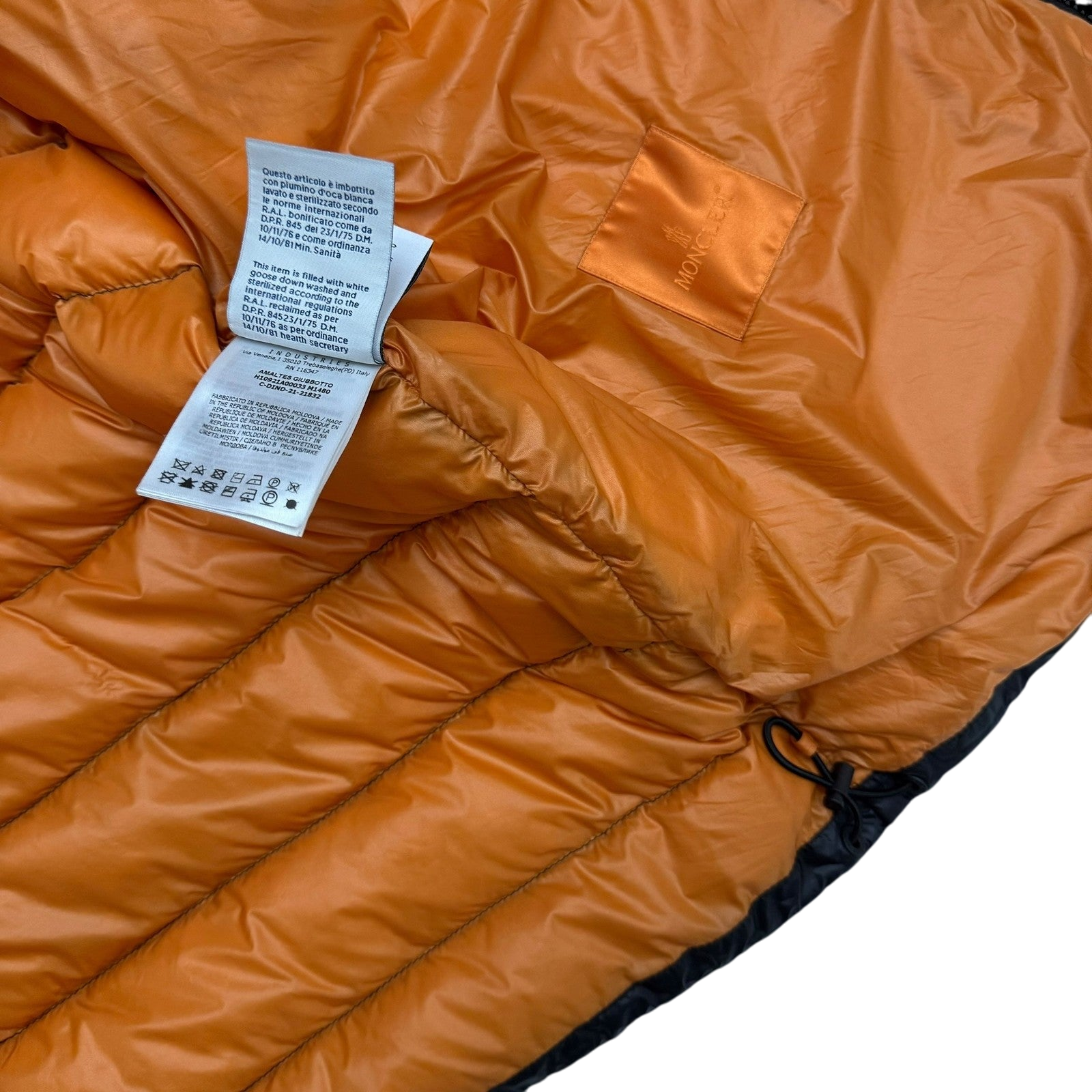 Moncler Genius 1952 Amaltes Down Jacket Black (Fits XL)