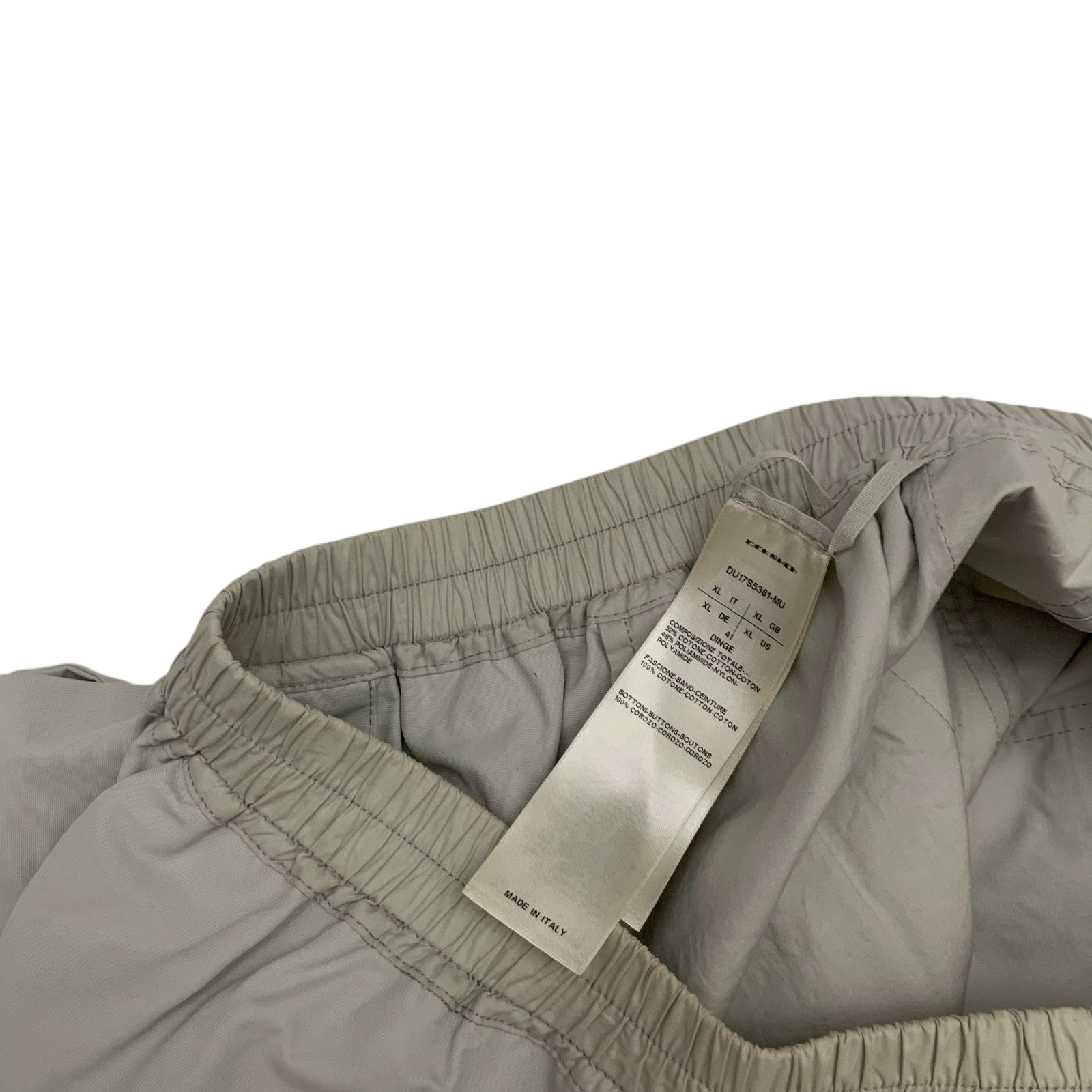 Rick Owens DRKSHDW FW17 Cargo Boxer Shorts Beige (Size XL)