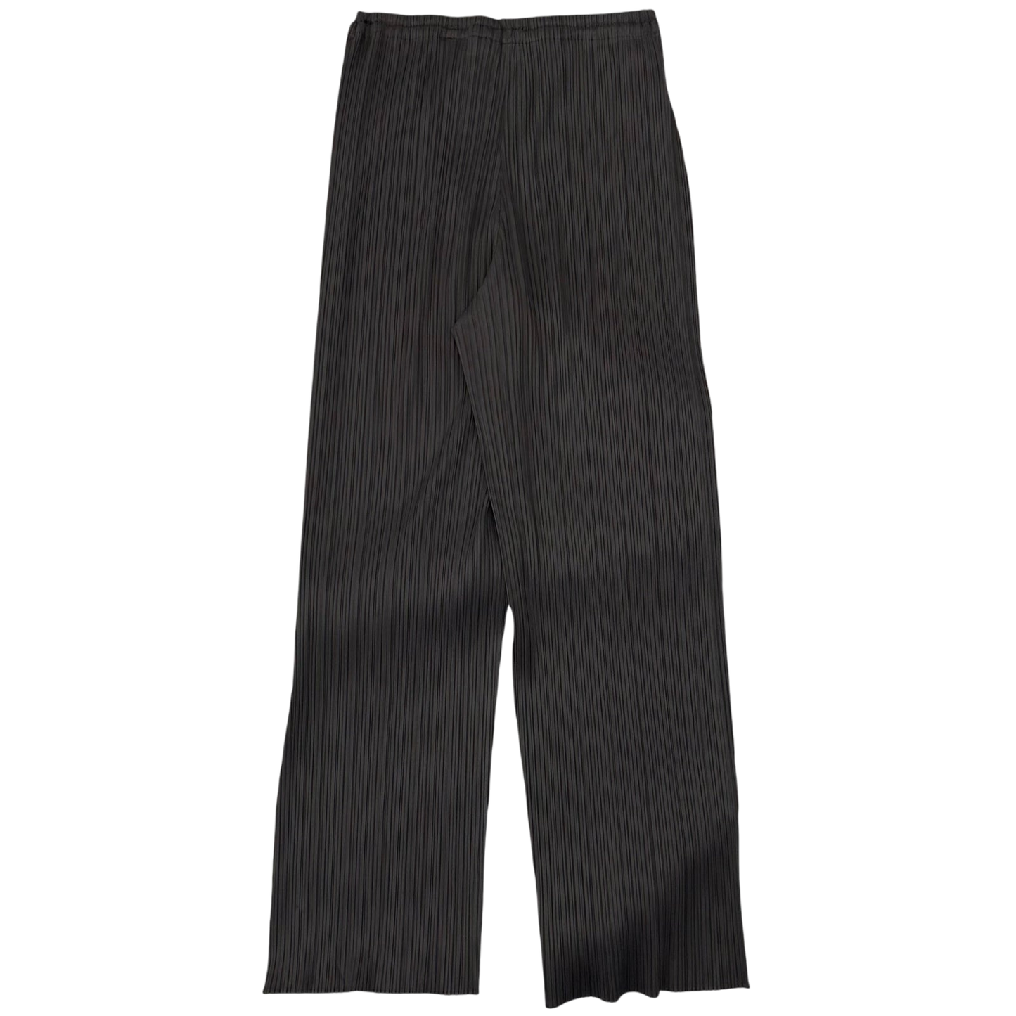 Vintage Issey Miyake Pleats Please Straight Leg Pants Charcoal (Fits 30”)