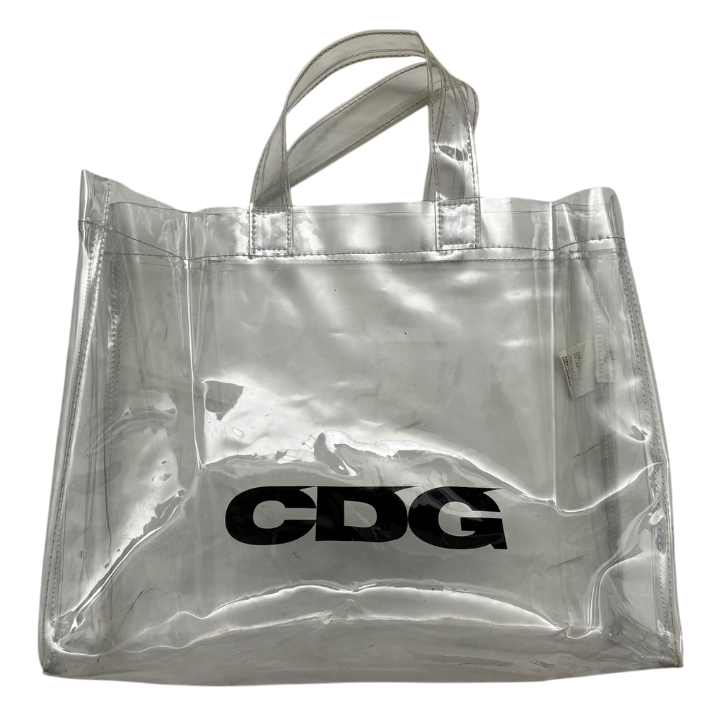 Comme des Garçons Clear Vinyl PVC Tote Bag