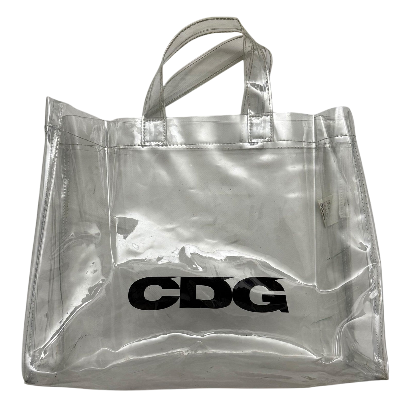 Comme des Garçons Clear Vinyl PVC Tote Bag