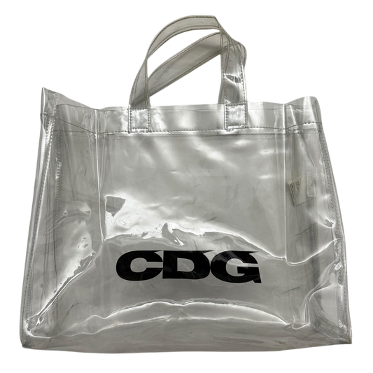 Comme des Garçons Clear Vinyl PVC Tote Bag
