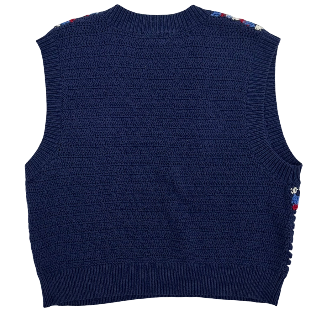 Baum Und Pferdgarten Cicilla Sweater Vest Blue (Fits M-L Womens)