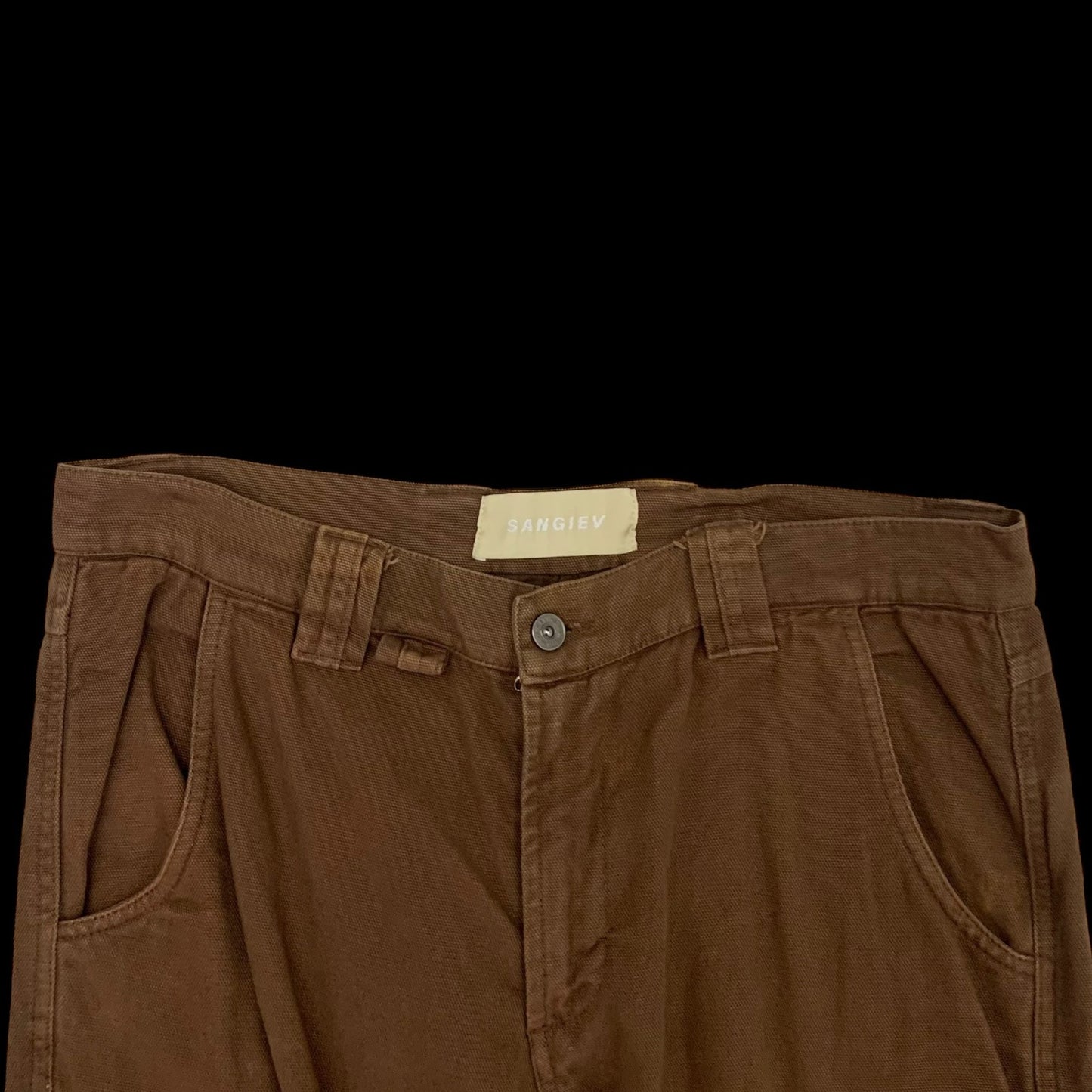 Sangiev Reconstructed Cargo Pants Brown (Size L)