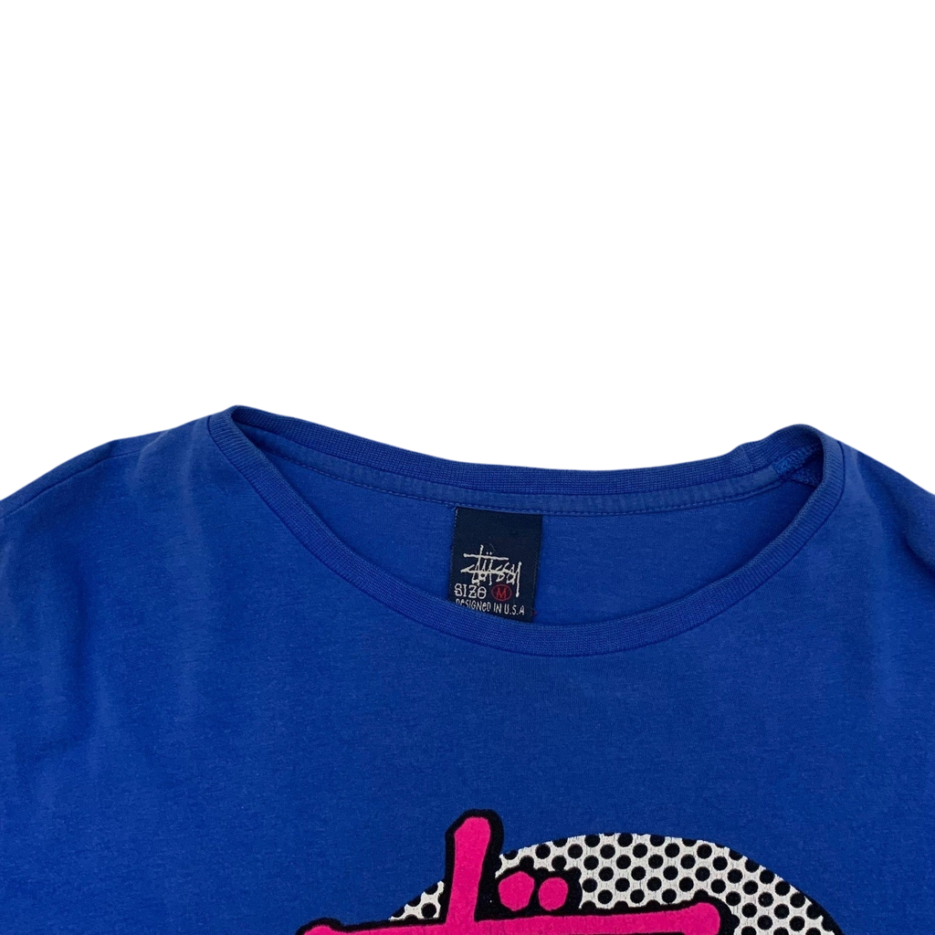 Stussy Vintage 00s Pop Speech Bubble T-Shirt (Fits S-M)