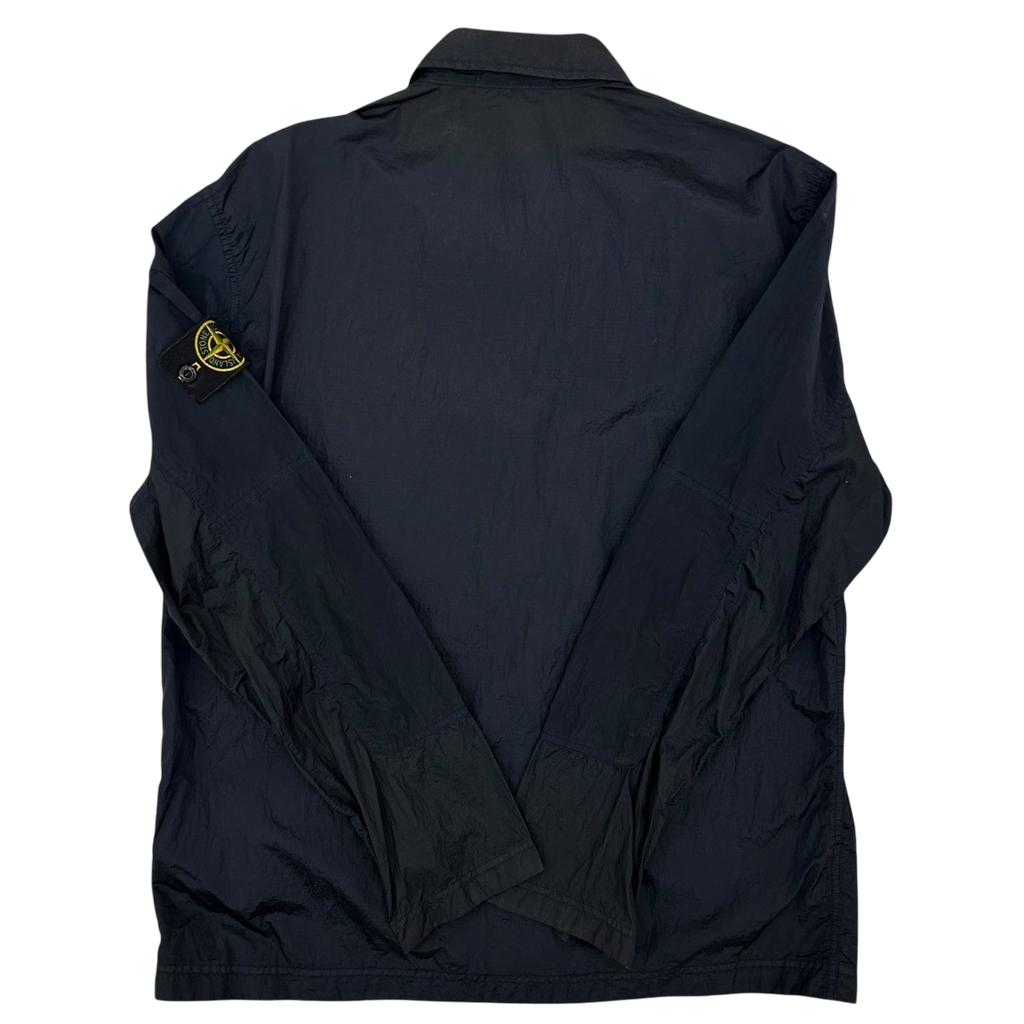 Stone Island Nylon Metal Overshirt Navy (Fits L/XL)