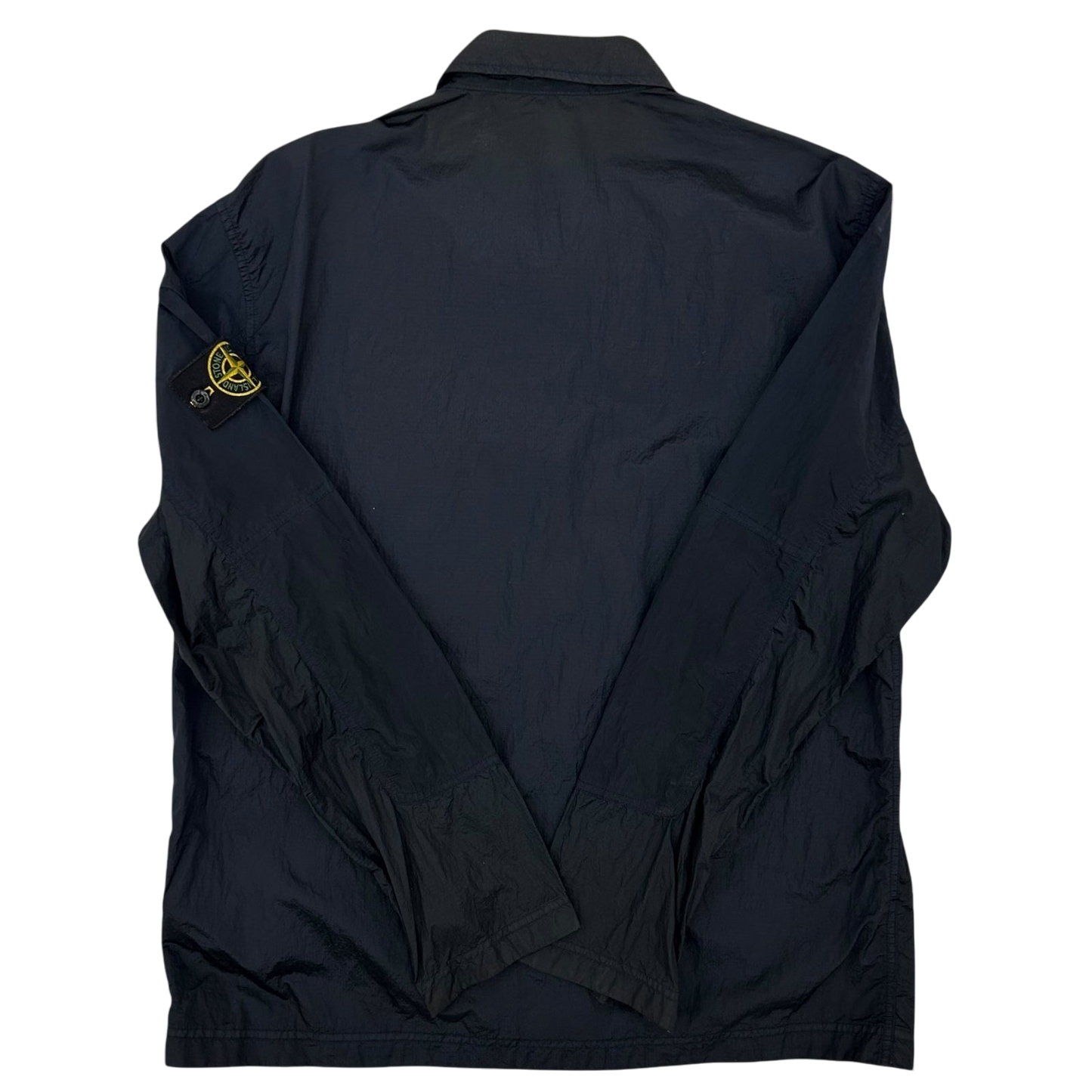 Stone Island Nylon Metal Overshirt Navy (Fits L/XL)