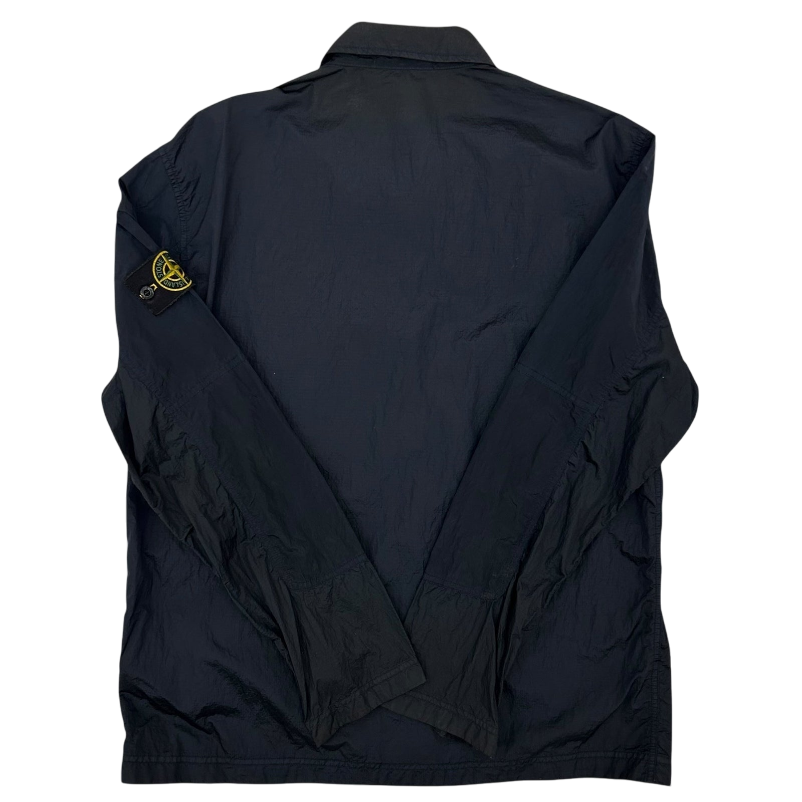 Stone Island Nylon Metal Overshirt Navy (Fits L/XL)