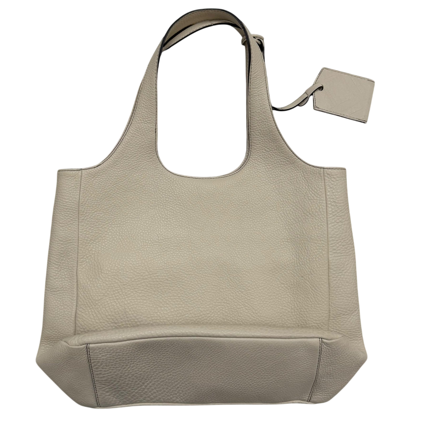 Burberry Grainy Leather Shoulder Bag Cream