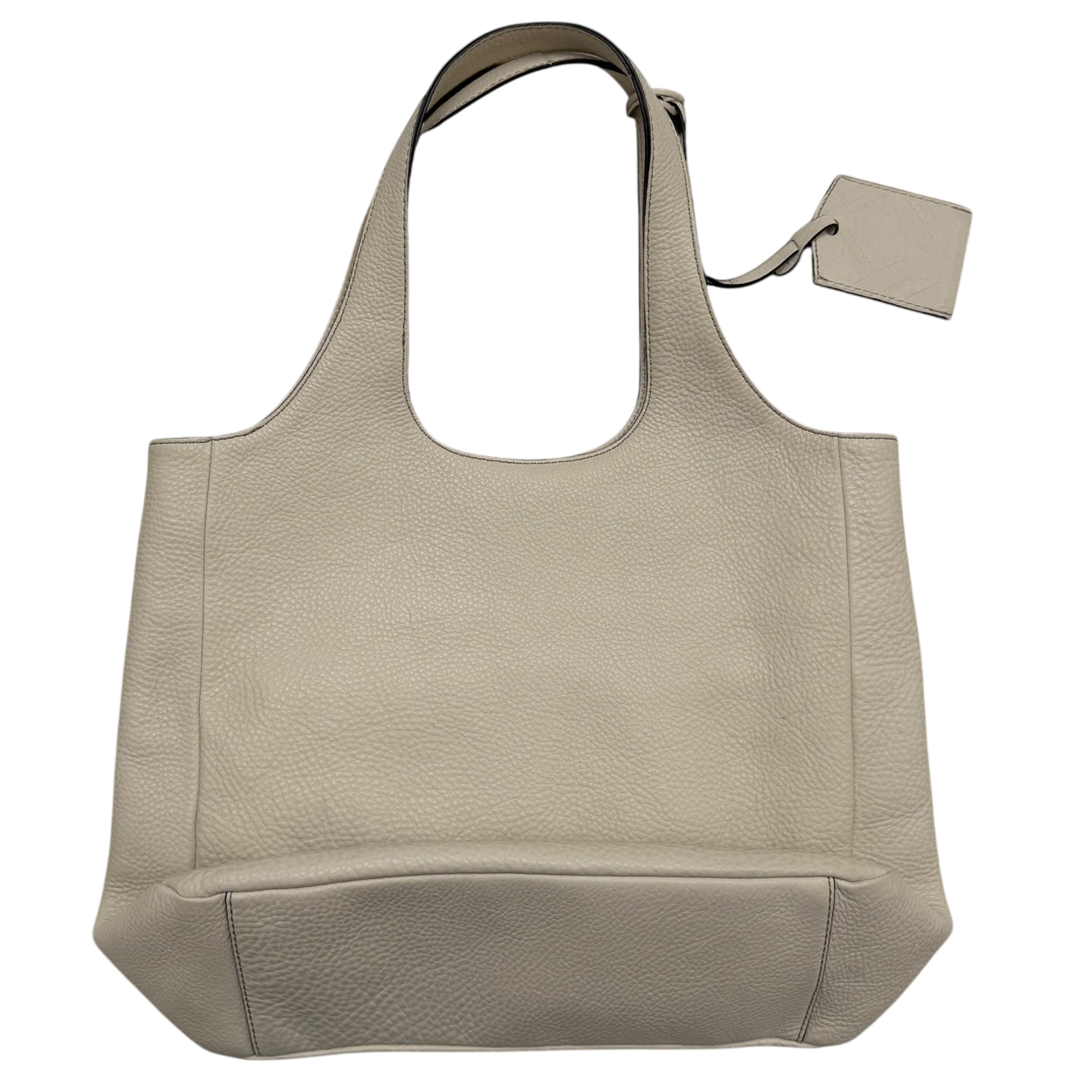 Burberry Grainy Leather Shoulder Bag Cream